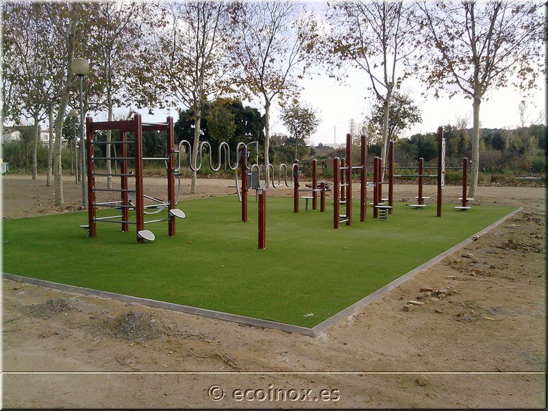 Césped artificial parque infantil Ecoinox