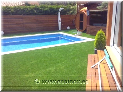 Gespa artificial Tramuntana Ecoinox, Begur, Girona